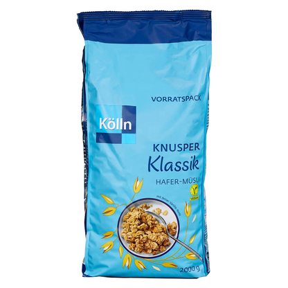 Artikelbild 4 für Kölln Knusper Klassik Müsli 2,0 kg, 1 St., Artikelnummer 259436