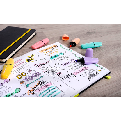 Artikelbild 3 für EBERHARD FABER pastell Mini Textmarker farbsortiert, 6 St., Artikelnummer 749533