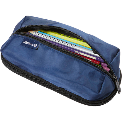 Artikelbild 10 für Pelikan Schlampermäppchen Quattro Twill dunkelblau, 22,3 x 11,0 cm, Artikelnummer 726721