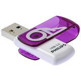 Artikelbild 1 für PHILIPS USB-Stick Vivid 3.0 lila, weiß 64 GB, 1 St., Artikelnummer 321729