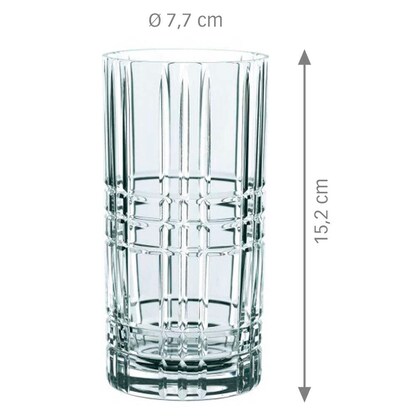 Artikelbild 3 für Nachtmann Longdrinkgläser Highland Square 445,0 ml, 12 St., Artikelnummer 781749