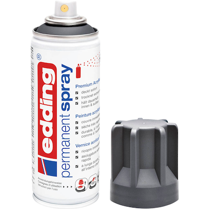 Artikelbild 2 für edding 5200 Acrylspray Sprühfarbe anthrazit matt, 1 St., Artikelnummer 495207