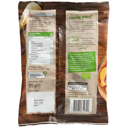 Artikelbild 4 für enerBiO Bio Gemüse Chips 75,0 g, Artikelnummer 510887