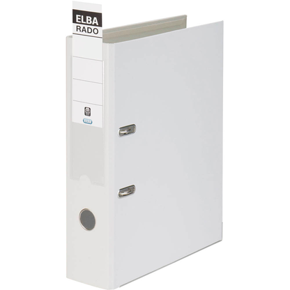 Artikelbild 5 für ELBA rado plast Ordner weiß Kunststoff 8,0 cm DIN A4, 1 St., Artikelnummer 255646