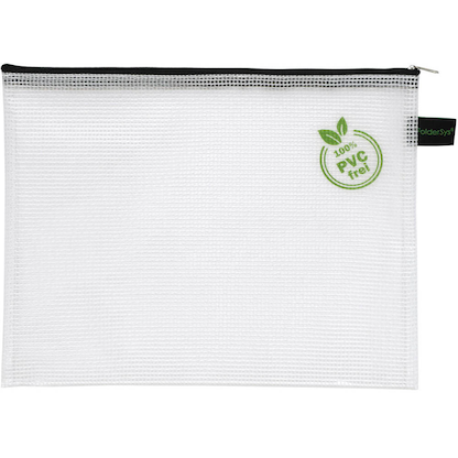 Artikelbild 2 für FolderSys Reißverschlussbeutel DIN B5 transparent/schwarz 0,20 mm, 1 St., Artikelnummer 592537