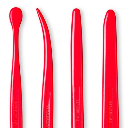 Artikelbild 3 für STAEDTLER Modellierwerkzeug rot 4er Set, 1 Pack, Artikelnummer 116697