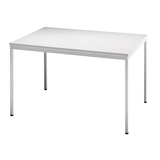 Artikelbild 1 für HAMMERBACHER Mehrzwecktisch lichtgrau rechteckig, Vierkantrohr grau, 120,0 x 80,0 x 72,0 cm, Artikelnummer 528885