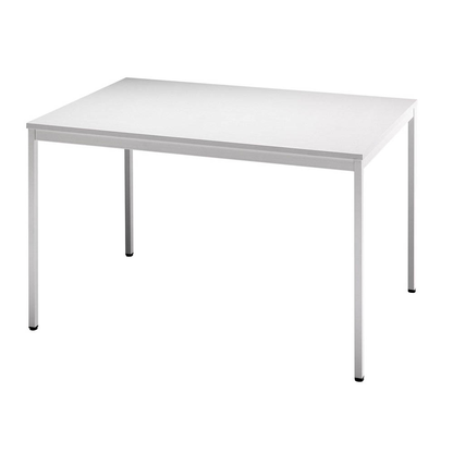 Artikelbild für HAMMERBACHER Mehrzwecktisch lichtgrau rechteckig, Vierkantrohr grau, 120,0 x 80,0 x 72,0 cm, Artikelnummer 528885