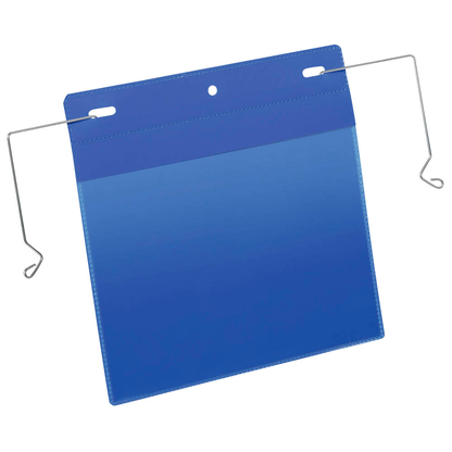 Artikelbild für DURABLE Drahtbügeltaschen blau A5, 50 St., Artikelnummer 556600