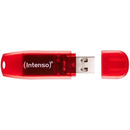 Artikelbild für Intenso USB-Stick Rainbow Line rot 128 GB, 1 St., Artikelnummer 214811
