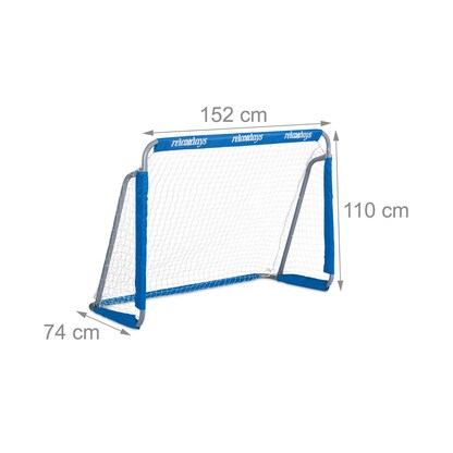 Artikelbild 3 für relaxdays Fußballtor blau, Artikelnummer 374433