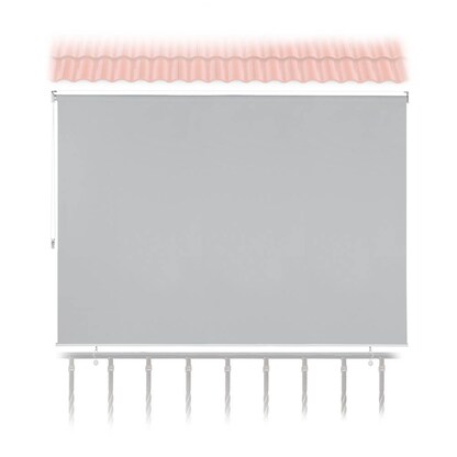 Artikelbild 8 für relaxdays Seitenmarkise hellgrau 140,0 x 180,0 cm, Artikelnummer 770531
