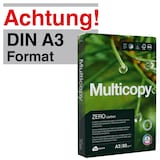 Artikelbild 1 für Multicopy Kopierpapier Zero DIN A3 80 g/qm 500 Blatt, Artikelnummer 468742