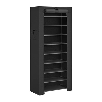 Artikelbild 2 für SONGMICS Stoffschrank, RXJ10H01 schwarz 58,0 x 28,0 x 160,0 cm, 1 St., Artikelnummer 439819