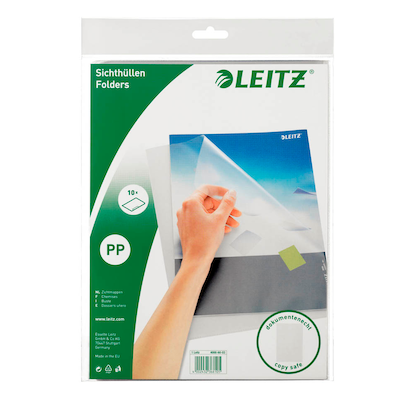 Artikelbild 9 für LEITZ Sichthüllen Standard 4000 DIN A4 transparent genarbt 0,13 mm, 100 St., Artikelnummer 578674
