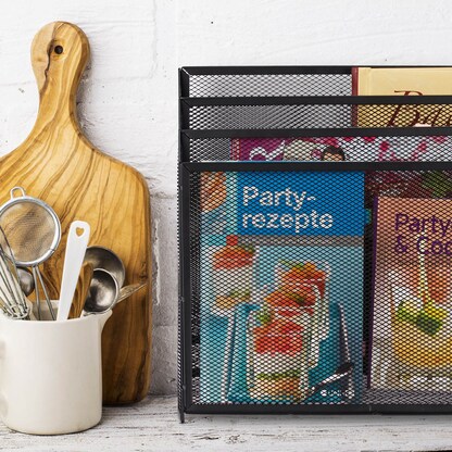 Artikelbild 4 für relaxdays Briefständer schwarz, Artikelnummer 516747