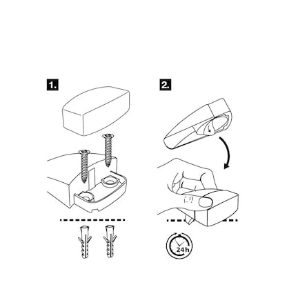 Artikelbild 4 für WAGNER® design yourself EH 5150 Türstopper Zinkdruckguss und Kunststoff, Artikelnummer 420038