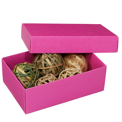Artikelbild für BUNTBOX M Geschenkboxen 1,1 l pink 17,0 x 11,0 x 6,0 cm, 3 St., Artikelnummer 303757