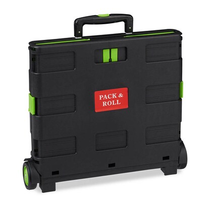 Artikelbild 3 für relaxdays Einkaufstrolley Kunststoff schwarz 46,0 x 37,0 x 39,0 cm, Artikelnummer 361987