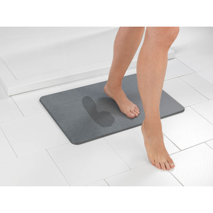 Artikelbild 3 für WENKO Badematte Simi grau 39,0 x 60,0 cm, Artikelnummer 809683