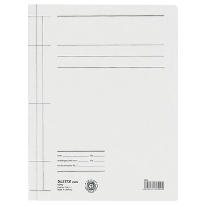 Artikelbild 2 für LEITZ Schnellhefter 3000 Karton weiß DIN A4, 25 St., Artikelnummer 929202