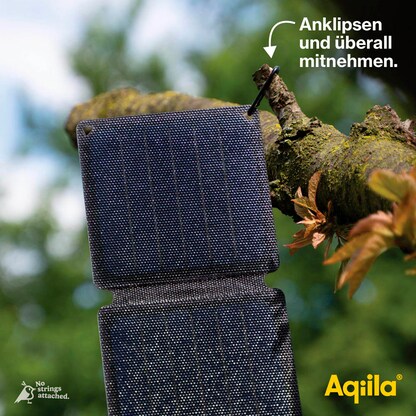 Artikelbild 12 für Aqiila® Sunbird P21 Solarladegerät schwarz, 21 W, Artikelnummer 534006