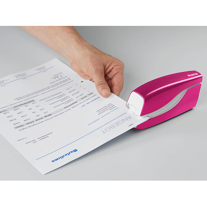 Artikelbild 4 für LEITZ Elektrohefter NeXXt Series WOW 5566 pink-metallic, 1 St., Artikelnummer 208811