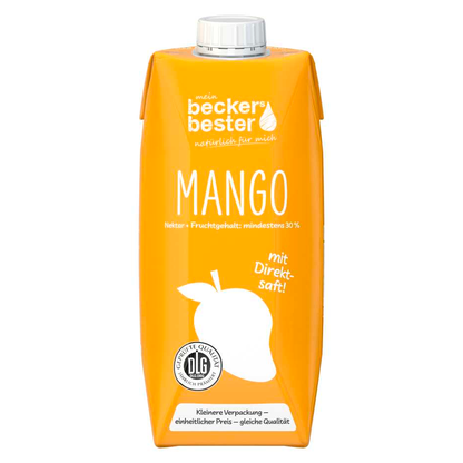 Artikelbild 2 für beckers bester Mango-Nektar Fruchtnektar 6x 0,75 l, Artikelnummer 787347