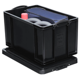 Artikelbild 1 für Really Useful Box Aufbewahrungsbox 84,0 l schwarz 71,0 x 44,0 x 38,0 cm, 1 St., Artikelnummer 640128