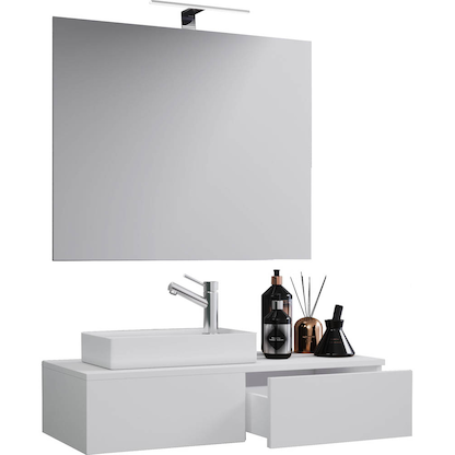 Artikelbild für VCM my bath Badmöbel-Set 3-teilig Gudas 914832 weiß 85,0 x 35,0 x 29,5 cm, Artikelnummer 389504