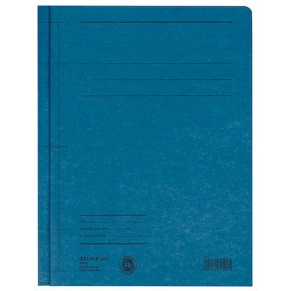 Artikelbild 2 für LEITZ Schnellhefter 3000 Karton blau DIN A4, 25 St., Artikelnummer 665844