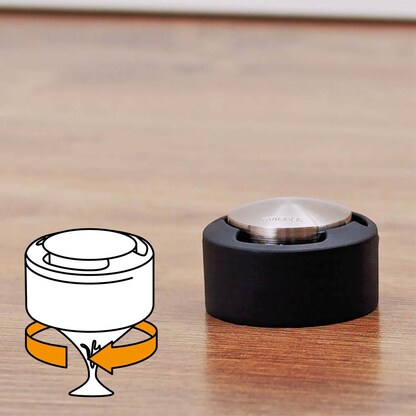 Artikelbild 5 für WAGNER® design yourself EH 5171 Türstopper Zinkdruckguss, Kautschuk Ø 5,0 cm, Artikelnummer 420028