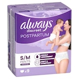 Artikelbild 1 für always Inkontinenzhosen discreet Postpartum Wochenbett Gr. M, 9 St., Artikelnummer 775722