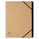 Artikelbild 1 für PAGNA Ordnungsmappe Pur 12 Fächer braun, 1 St., Artikelnummer 168734