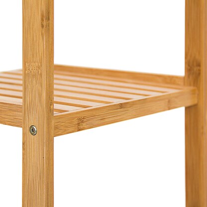 Artikelbild 3 für relaxdays Badregal braun 33,0 x 33,0 x 79,0 cm, Artikelnummer 448807