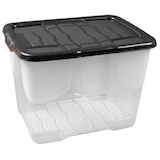 Artikelbild 1 für cep Curve Aufbewahrungsbox 10,0 l transparent, schwarz 28,0 x 35,0 x 16,0 cm, 1 St., Artikelnummer 169148