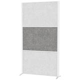 Artikelbild 1 für MAUL Akustik-Trennwand MAULconnecto 9612002, dunkelgrau, hellgrau 100,0 x 182,0 cm, 1 St., Artikelnummer 156826