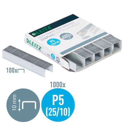 Artikelbild 3 für LEITZ Heftklammern 5574 25/10, 1.000 St., Artikelnummer 863175