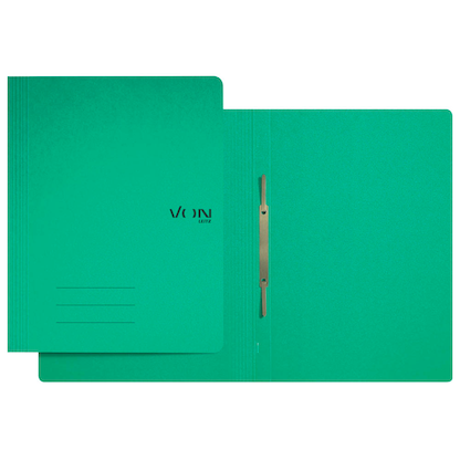 Artikelbild für VON LEITZ Schnellhefter Karton grün DIN A4, 1 St., Artikelnummer 635357