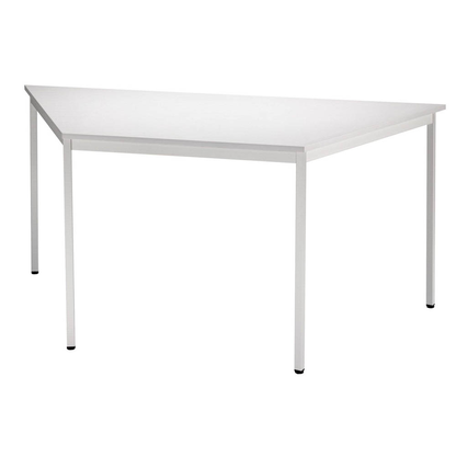 Artikelbild für HAMMERBACHER Konferenztisch lichtgrau Trapezform, Vierkantrohr grau, 160,0 x 69,3 x 72,0 cm, Artikelnummer 528927