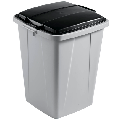 Artikelbild für DURABLE Durabin 90 Mülleimer 90,0 l grau, schwarz, 1 St., Artikelnummer 235628