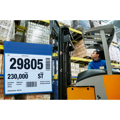 Artikelbild 2 für DURABLE Magnettaschen blau A4, 10 St., Artikelnummer 556668