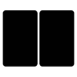 Artikelbild 1 für WENKO Herdabdeckplatten schwarz, 2 St., Artikelnummer 531018