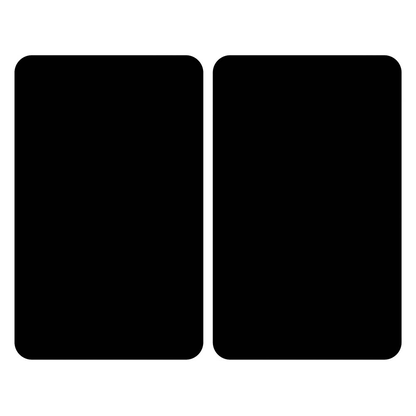 Artikelbild für WENKO Herdabdeckplatten schwarz, 2 St., Artikelnummer 531018