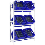 Artikelbild 1 für Simonrack Getränkekistenregal SIMONBOTTLE 3 8435104962558 weiß 80,0 x 30,0 x 180,0 cm, Artikelnummer 980577