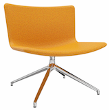 Artikelbild 1 für fm Sessel LODUS orange chrom Stoff 86,0 x 86,0 x 80,0 cm, 1 St., Artikelnummer 448716