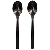 Artikelbild 1 für circulware RESBONSIBLES Mehrweg-Kaffeelöffel, Kunststoff schwarz, 20 St., Artikelnummer 889374