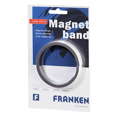 Artikelbild 4 für FRANKEN Magnetband weiß 1,5 cm x 1,0 m, 1 St., Artikelnummer 351484