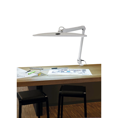 Artikelbild 3 für MAUL MAULwork LED Schreibtischlampe weiß 20 W mit Tischklemme, Artikelnummer 119805