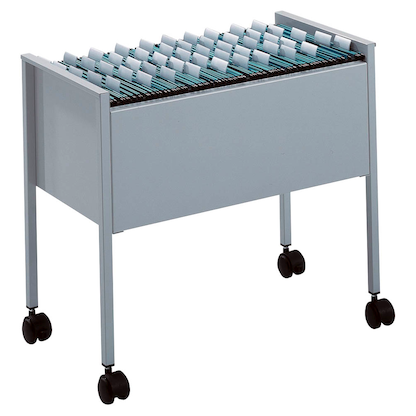 Artikelbild für DURABLE Hängemappenwagen Längs-Registratur silber für bis zu 80 Hängemappen, Artikelnummer 468223